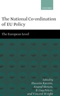 Cover: The National Co-ordination of EU Policy - Oxford University Press