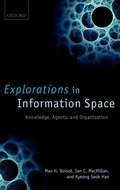Cover: Explorations in Information Space - Oxford University Press