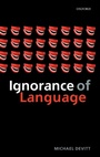 Cover: Ignorance of Language - Oxford University Press