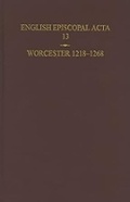 Cover: Worcester 1218-1268 - Oxford University Press