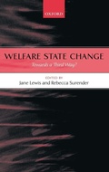 Cover: Welfare State Change - Oxford University Press