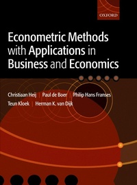 Enlarge image Cover: Econometric Methods with Applications in Business and Economics - OUP eBook