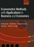 Cover: Econometric Methods with Applications in Business and Economics - Oxford University Press