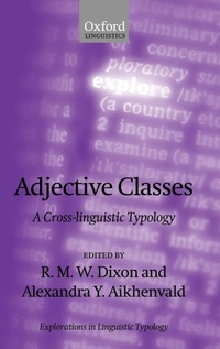 Enlarge image Cover: Adjective Classes - Oxford University Press