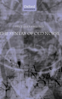 Abbildung von: The Syntax of Old Norse - Oxford University Press