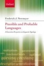 Cover: Possible and Probable Languages - Oxford University Press