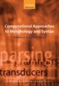 Abbildung von: Computational Approaches to Morphology and Syntax - Oxford University Press, UK