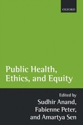 Cover: Public Health, Ethics, and Equity - OUP eBook