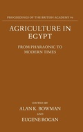 Cover: Agriculture in Egypt, From Pharaonic to Modern Times - Oxford University Press