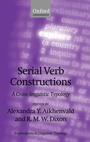 Cover: Serial Verb Constructions - Oxford University Press