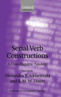 Enlarge image Cover: Serial Verb Constructions - Oxford University Press