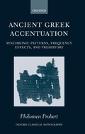 Cover: Ancient Greek Accentuation - Oxford University Press