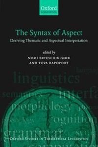 Enlarge image Cover: The Syntax of Aspect - Oxford University Press