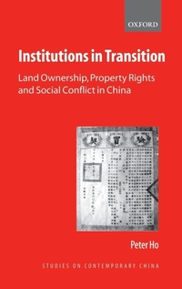 Enlarge image Cover: Institutions in Transition - Oxford University Press