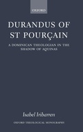 Cover: Durandus of St Pourcain - Oxford University Press