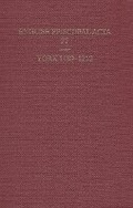 Cover: York 1189-1212 - Oxford University Press