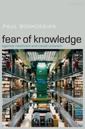 Cover: Fear of Knowledge - Oxford University Press