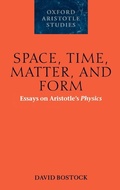 Cover: Space, Time, Matter, and Form - Oxford University Press