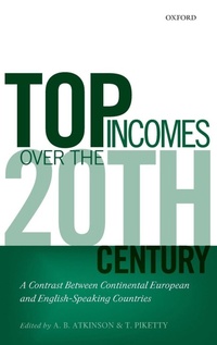 Enlarge image Cover: Top Incomes Over the Twentieth Century - Oxford University Press