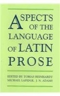 Cover: Aspects of the Language of Latin Prose - Oxford University Press
