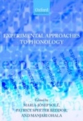 Cover: Experimental Approaches to Phonology - OUP Oxford