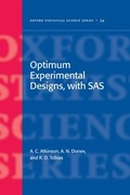 Cover: Optimum Experimental Designs, With SAS - Oxford University Press