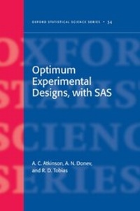 Enlarge image Cover: Optimum Experimental Designs, With SAS - Oxford University Press