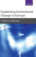 Cover: Explaining Institutional Change in Europe - Oxford University Press