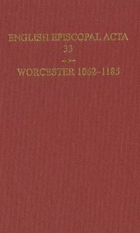 Enlarge image Cover: Worcester 1062-1185 - Oxford University Press