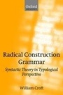 Cover: Radical Construction Grammar - Oxford University Press
