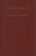 Cover: Salisbury 1263-1297 - Oxford University Press