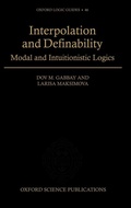 Cover: Interpolation and Definability - Oxford University Press