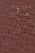 Cover: London 1229-1280 - Oxford University Press