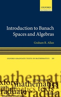 Abbildung von: Introduction to Banach Spaces and Algebras - Oxford University Press
