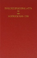 Cover: Norwich 1266-1288 - Oxford University Press