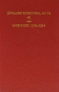 Cover: Norwich 1289-1299 - Oxford University Press