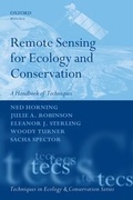 Cover: Remote Sensing for Ecology - Oxford University Press