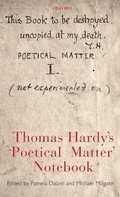 Cover: Thomas Hardy's 'Poetical Matter' Notebook - Oxford University Press