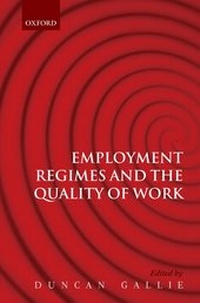 Enlarge image Cover: Employment Regimes and the Quality of Work - Oxford University Press