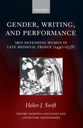 Cover: Gender, Writing, and Performance - Oxford University Press