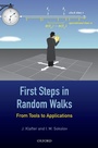 Cover: First Steps in Random Walks - Oxford University Press