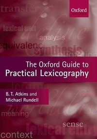 Abbildung von: The Oxford Guide to Practical Lexicography - Oxford University Press