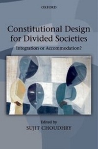 Enlarge image Cover: Constitutional Design for Divided Societies - OUP Oxford