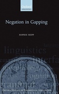Cover: Negation in Gapping - Oxford University Press