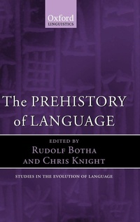 Enlarge image Cover: The Prehistory of Language - Oxford University Press