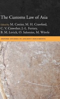 Cover: The Customs Law of Asia - Oxford University Press