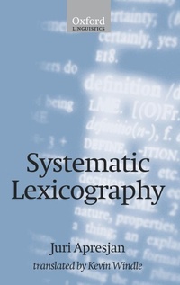 Abbildung von: Systematic Lexicography - Oxford University Press