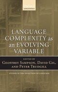 Cover: Language Complexity as an Evolving Variable - Oxford University Press