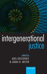 Enlarge image Cover: Intergenerational Justice - Oxford University Press