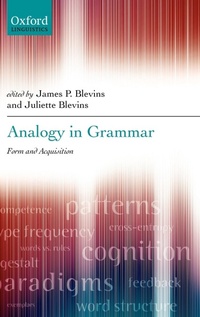 Abbildung von: Analogy in Grammar - Oxford University Press